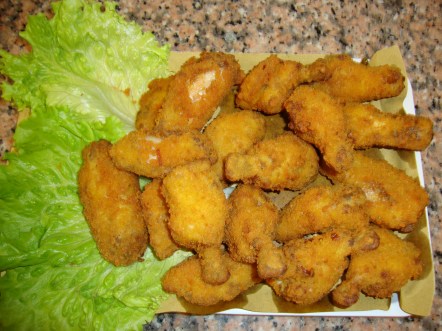 Pollo Fritto (Coscette ed Alette di Gallette)
