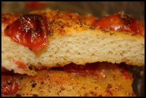 Focaccia Barese con Pomodorini
